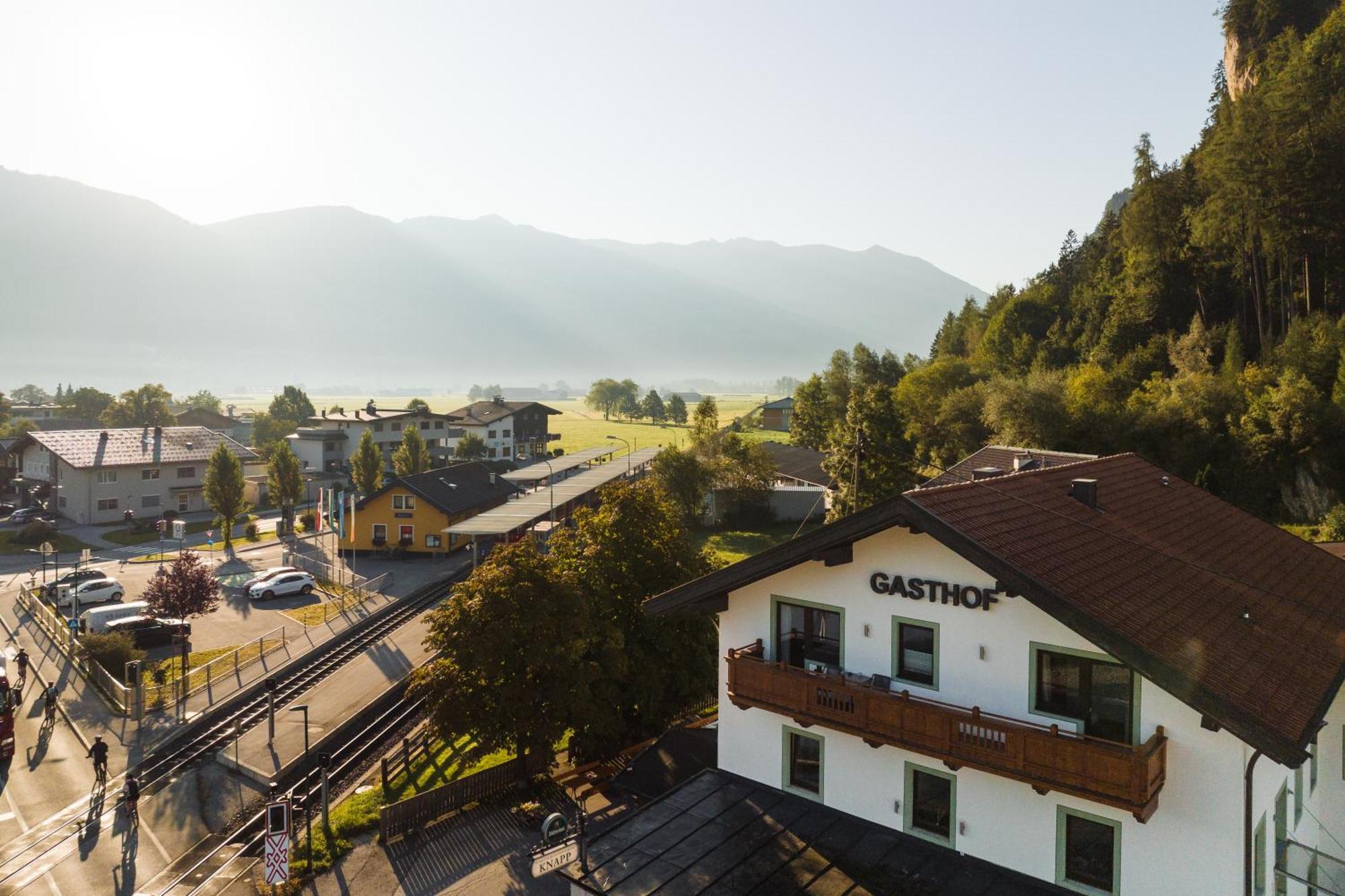 Gasthof Pension Knapp Strass im Zillertal Exterior foto